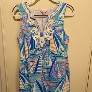 Lilly Pulitzer Sailboat Cotton Dress